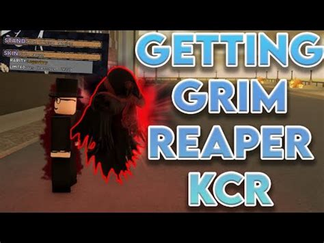 [YBA] GETTING NEW GRIM REAPER KCR FIRST TRY LIVE